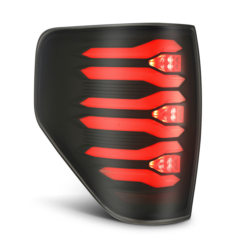 AlphaRex 653070 09-14 fits Ford F150 LUXX LED Taillights - Black Housing