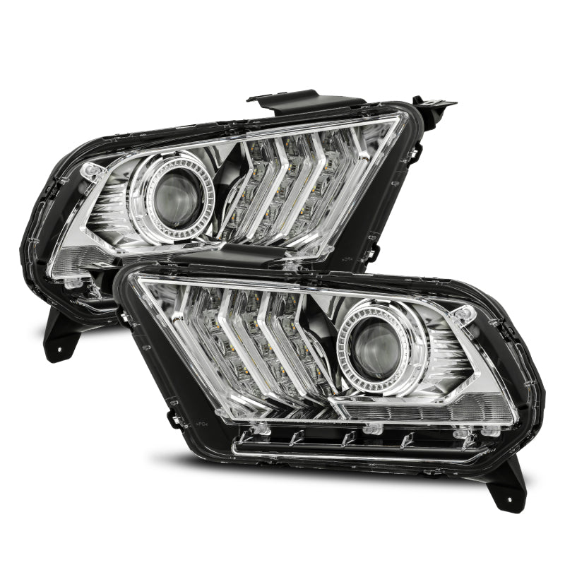 AlphaRex  880111 fits Ford 10-12 Mustang PRO-Series Projector Headlights Plank S