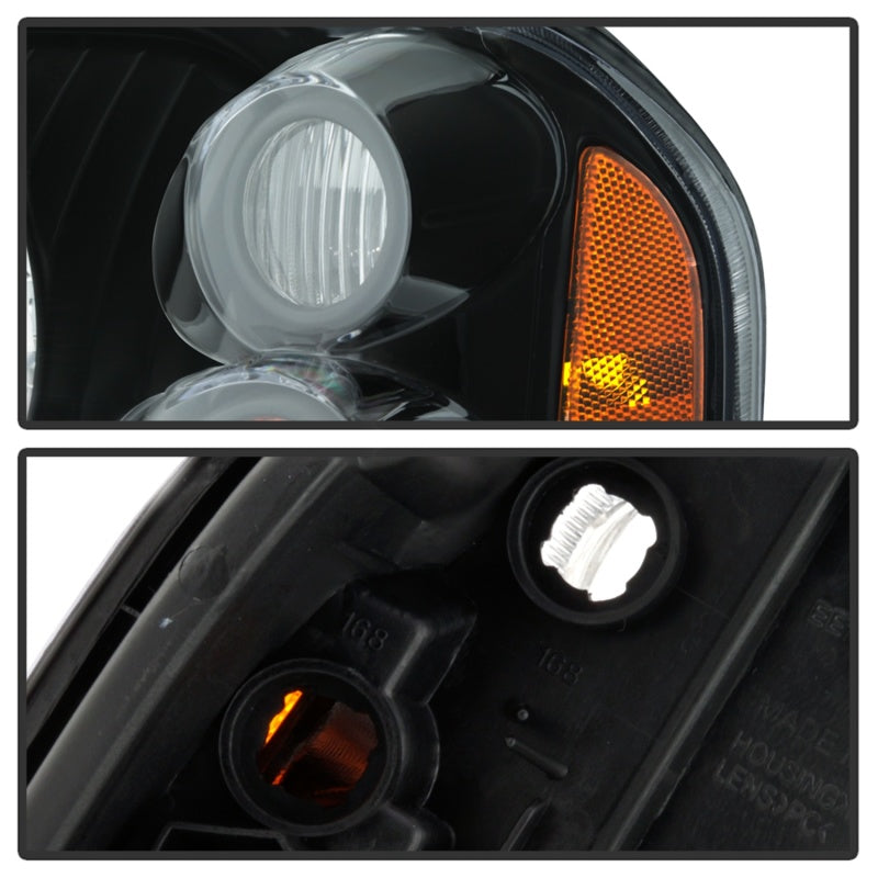 xTune 9042768 01-04 fits Nissan Frontier OEM Headlights - Black (HD-JH-NF01-AM-