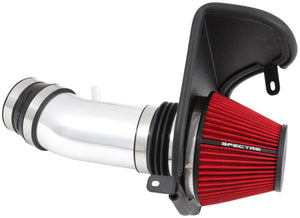 Spectre 9003 11-14 fits Challenger/Charger V8-6.4L F/I Air Intake Kit - Polished w/Red Filter