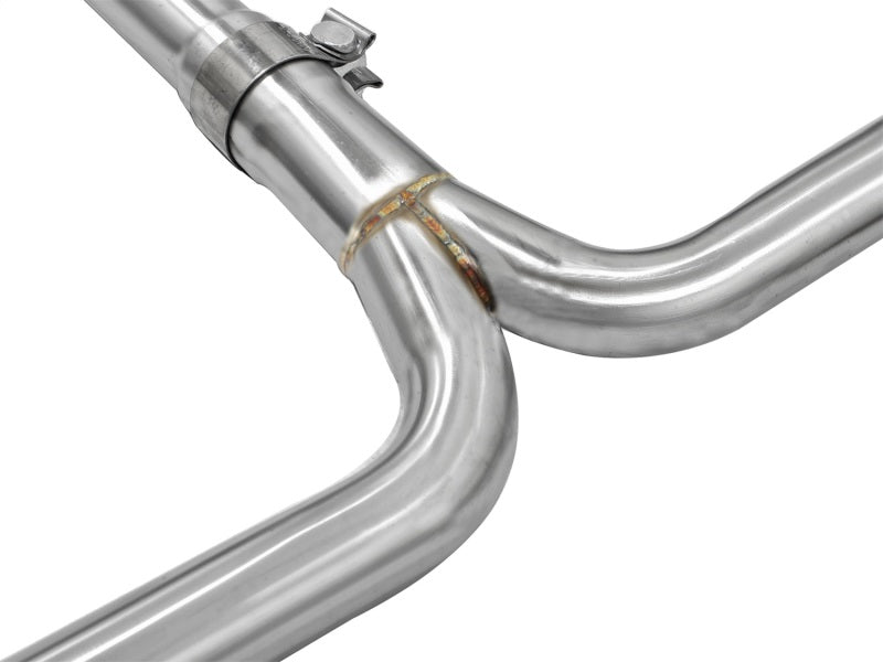 AFE 49-36612  Exhaust 2.25in to 2in Dia 304SS Cat-Back w/Polished Tips 08-12 fi