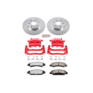 PowerStop KC2067-36 2007 fits GMC Yukon XL 1500 Front Z36 Truck & Tow Kit w/Cals