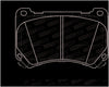 Stoptech 308.1396 Street Brake Pads