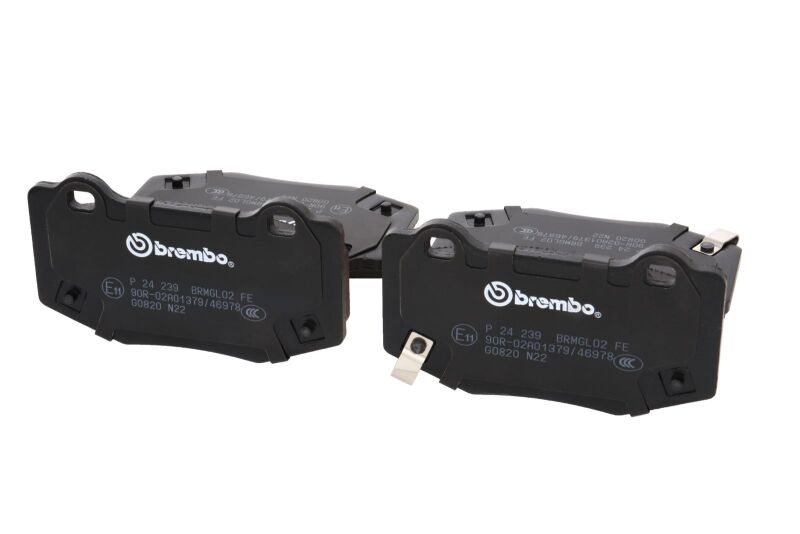 Brembo OE P24239 15-22 fits Ford Mustang PRIME Low-Met Brake Pad - Rear