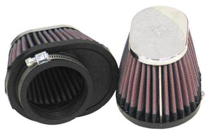 K&N Engineering RC-0982 K&N Universal Chrome Filter 2 1/8in FLG / 4in x 3in Bottom / 2in Top / 2 3/4in Height (2 Per Box)