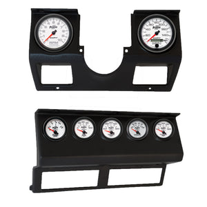 AutoMeter 7040-10 Autometer Phantom II Direct Fit Dash Kit 87-96 fits Jeep Wrangler YJ (Tach/MPH/FL/OilP/WTMP/VLT/TRNS)