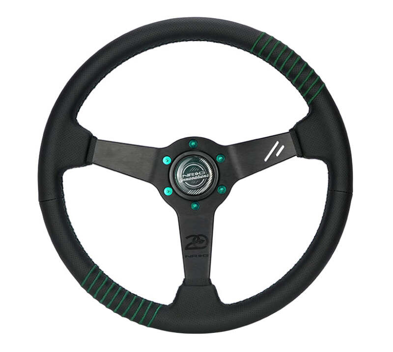 NRG RST-037MB-B-20 RST-037MB-B-20 Steering Wheel 1.5in Dish 350mm Black