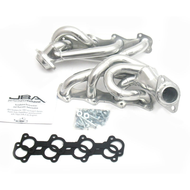 JBA 1679SJS fits Ford 97-03 F-150 5.4L 2V 1-1/2in Primary Silver Ctd Cat4Ward Header