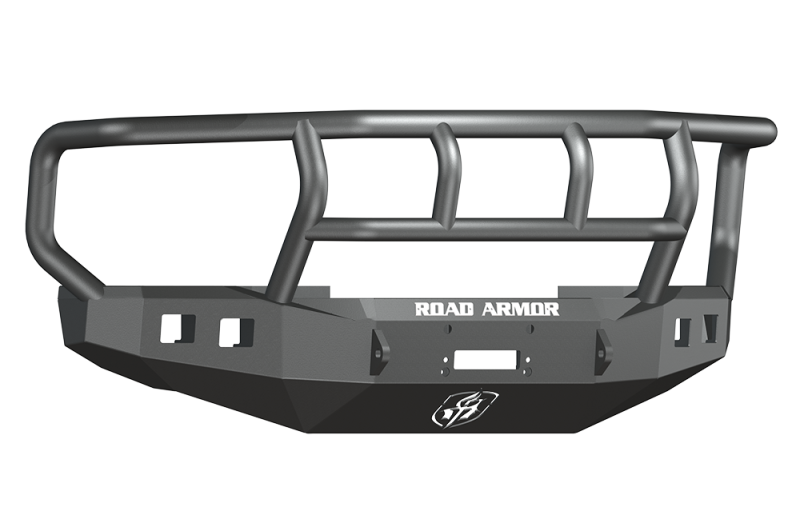 Road Armor 608R2B 08-10 fits Ford F-250 Stealth Front Winch Bumper w/fits Titan II Guard Wide Flare - Tex Blk