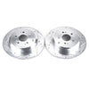 PowerStop fits Acura 07-13 MDX Rear Evolution Drilled & Slotted Rotors - Pair