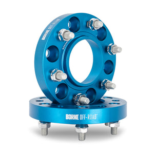 Borne Off-Road BNWS-010-250BL Wheel Spacers 5x150 110.1 25 M14 Blue