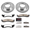 PowerStop K5089-36 95-99 fits Ford F-250 Front Z36 Truck & Tow Brake Kit