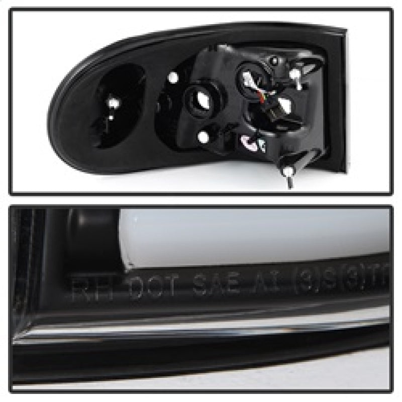 Spyder 5079442 fits Toyota 07-13 FJ Cruiser Light Bar LED Tail Lights Black ALT