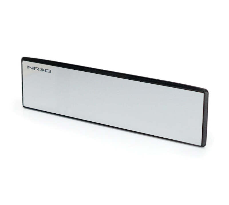 NRG IM-270FWT 270mm Wide Panorama Clip-on Rearview Mirror - Flat w/ White Tint