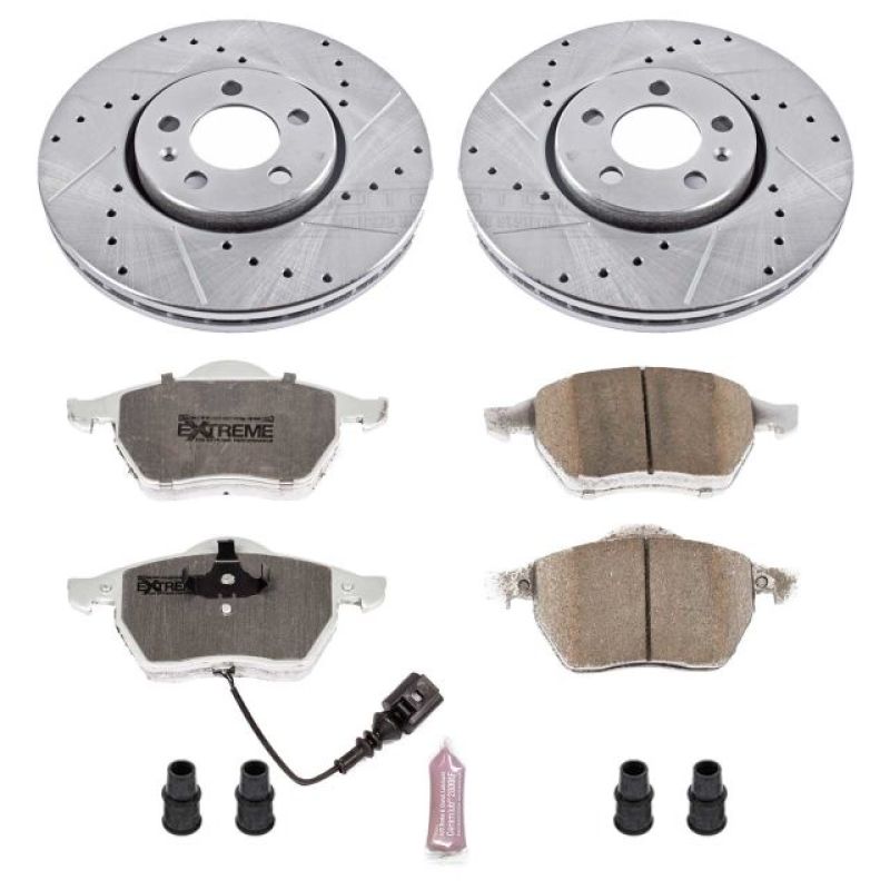 PowerStop K898 26 99 fits Volkswagen Beetle Front Z26 Street Warrior Brake Kit