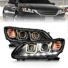 ANZO 121492 2015 fits Honda 13-20 Accord Projector Headlights w/ U-Bar Black