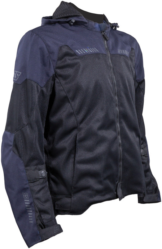 Speed and Strength 609874 Trial By Fire Mesh Jacket Navy - 2XL