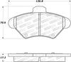 Stoptech 308.06 Street Brake Pads - Front