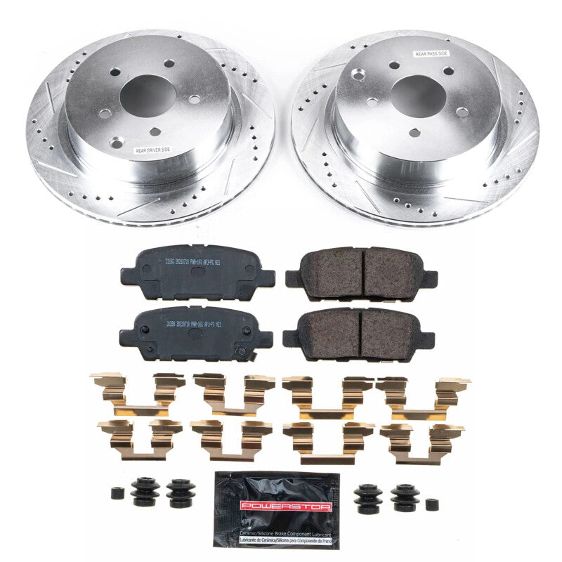 Power Stop K9134-26 2009 fits Infiniti FX35 Rear Z26 Street Brake Kit