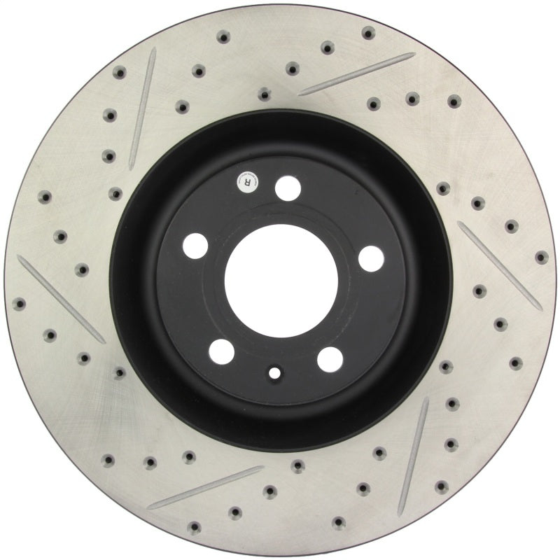 Stoptech 127.33087R Slotted & Drilled Sport Brake Rotor