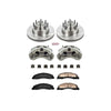 Power Stop KCOE4716 17 fits Ford E-450 Super Duty Front Autospecialty Kit w/Cals