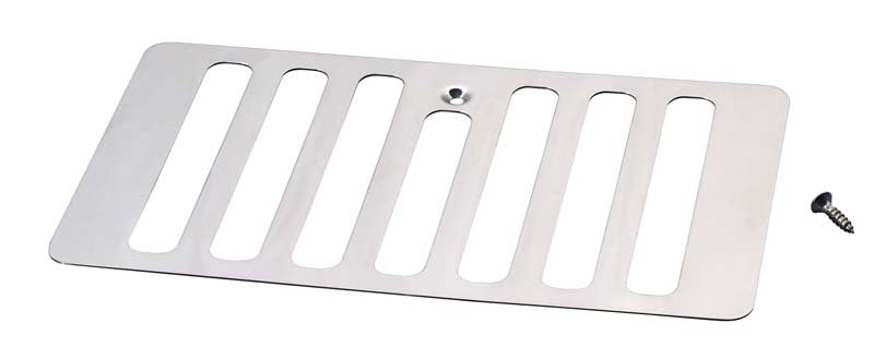Kentrol 30500 fits Jeep 98-06 Wrangler TJ Hood Vent - Polished Silver