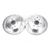 PowerStop fits Nissan 05-12 Pathfinder Rear Evolution Drilled & Slotted Rotors -