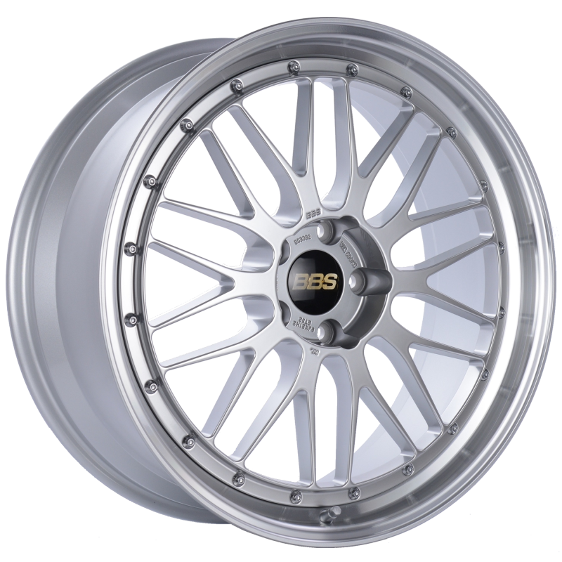 BBS LM260DSPK LM 21x9 5x120 ET32 Diamond Silver Center Diamond Cut Lip Wheel -82mm PFS/Clip Required