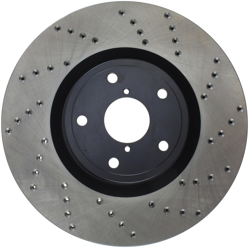 Stoptech 128.47022L Drilled Sport Brake Rotor