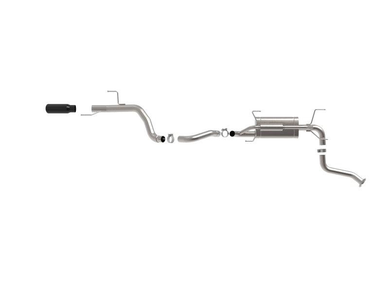 AFE 49-36076-B fits Toyota Land Cruiser 2-1/2in to 3in 304 SS Cat-Back Exhaust
