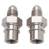 Russell 641421 Performance -4 AN Metric Adapter Fitting (2 pcs.) (Inverted Flair)