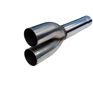 MBRP MDDS927 fits Ford Chevy LMM or 6.6L Dodge) Dual Muffler Delete Pipe