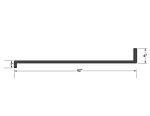 Fleece Performance -34574-A Universal Pre-Formed 5/8in ID Hose w/ 90 Deg.