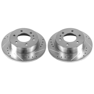 PowerStop fits Dodge 07-09 Sprinter 2500 Rear Evolution Drilled & Slotted Rotors