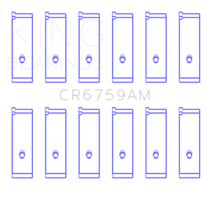 King CR6759AM fits Honda C32A / C35A Connecting Rod Bearing Set