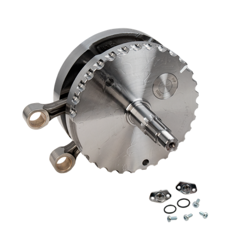 S&S 320-0417 Cycle 99-06 BT 4-1/8in Stroke Flywheel Assembly w/o Sprocket Shaft