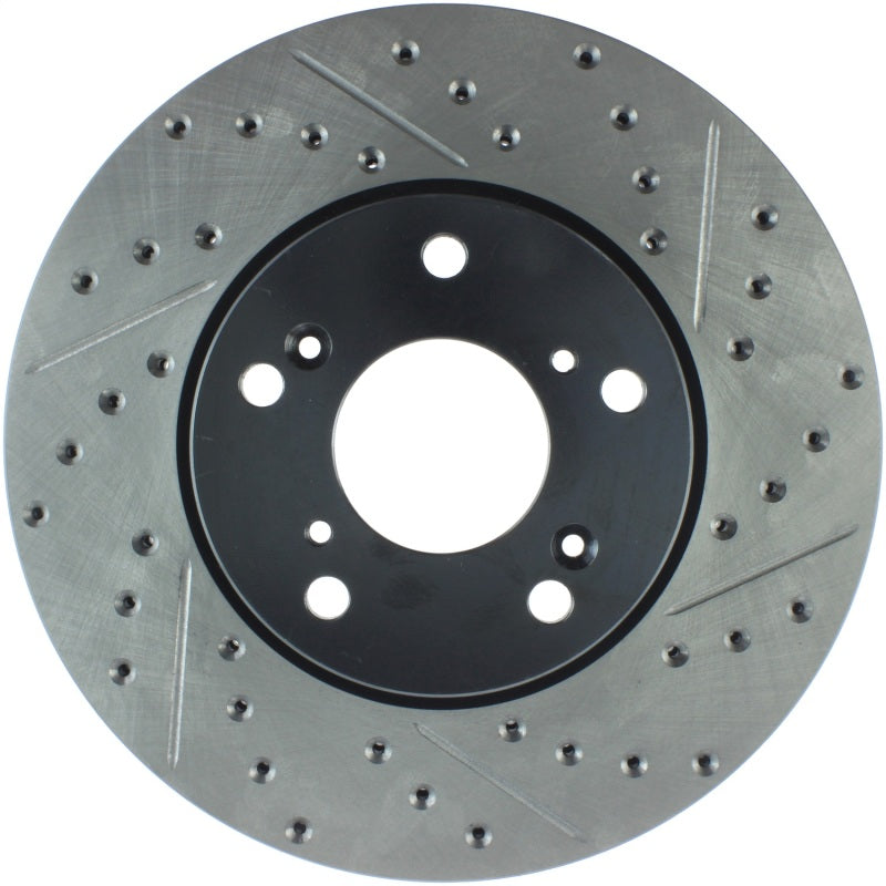 Stoptech 127.40036L 06-08 fits Civic GX / 02-04 CR-V / 98-02 Honda Accord V6 / 03-07 Accord 4 cyl/V6 MT Slotted & D