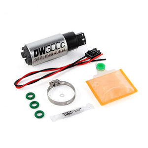 DeatschWerks 9-307-1017 Compact Fuel Pump fits Ford Focus MK2 RS Set Up Kit