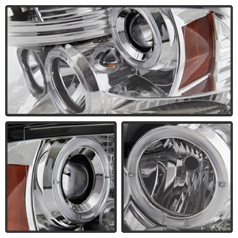 Spyder 5010049 fits Dodge 09-14 Ram 1500 10-14 Projector Headlights Halogen- LE