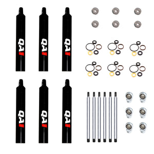 QA1 7Q9-DRY-6PK 23.75 Eye-B/Eye-B V-None Dry Shock Small Body Steel 14.63 - 6