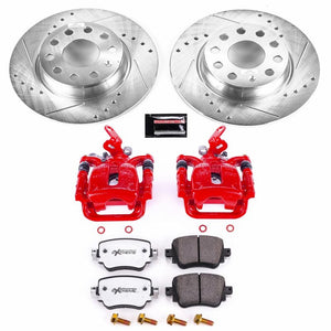 PowerStop fits Volkswagen Golf Rear Z26 Street Warrior Brake Kit w/Calipers