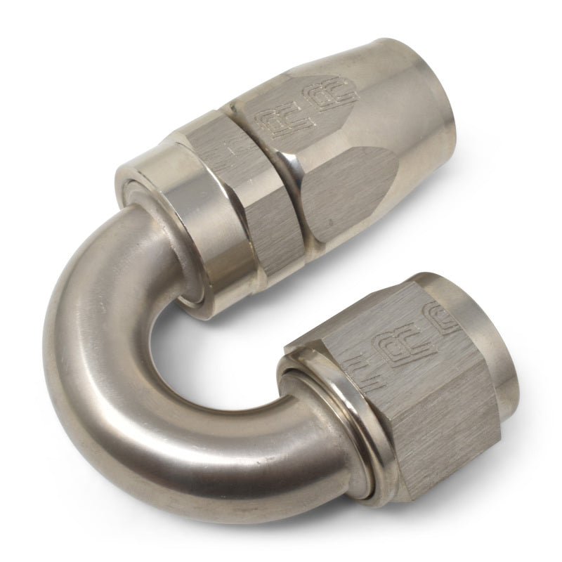Russell 613521 Performance -10 AN Endura 180 Degree Full Flow Swivel Hose End (With 15/16in Radius)