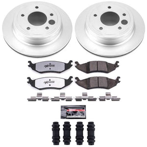 Power Stop 04-06 Ford E-150 Rear Z36 Coated Truck & Tow Brake Kit