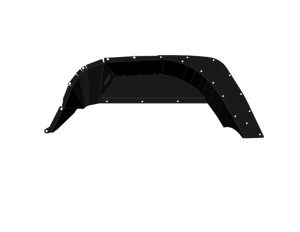 Road Armor 520LFRSB 18-21 fits Jeep Gladiator JL Stealth Rear Fender Liner Body Armor - Blk Steel