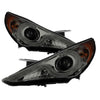Spyder 5080899 fits Hyundai 11-13 Sonata Projector Headlights- Light Bar DRL Ch