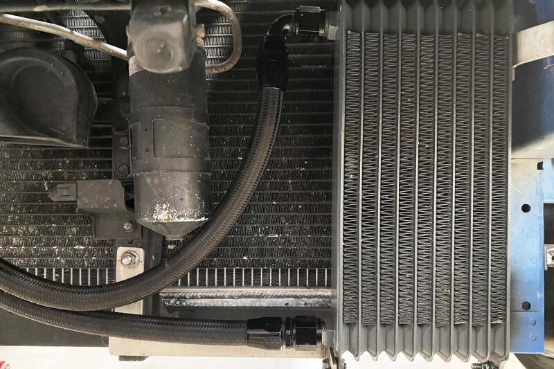 GReddy 12058002 2017-2019 fits Honda Civic Type-R NS1010G 10 Row Oil Cooler Kit