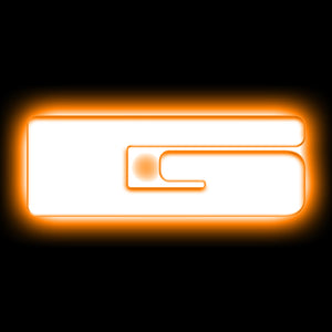 ORACLE Lighting 3140-G-005 Universal Illuminated LED Letter Badges - Matte Wht Surface Finish - G