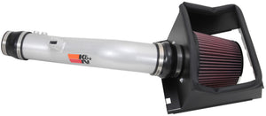 K&N Engineering 77-2585KS K&N 12-13 fits Ford F150 3.7L V6 Black High-Flow Performance Intake