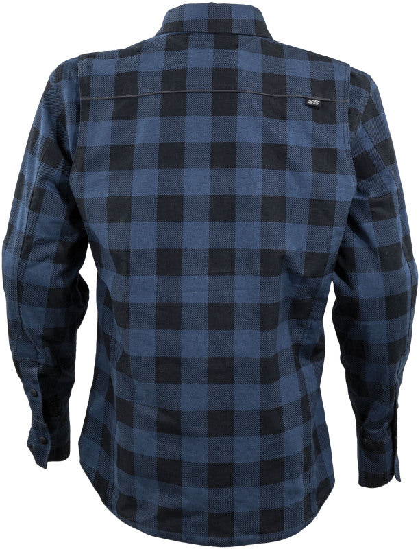 Speed and Strength 609892 True Grit Armored Motoshirt Navy/Black - 2XL