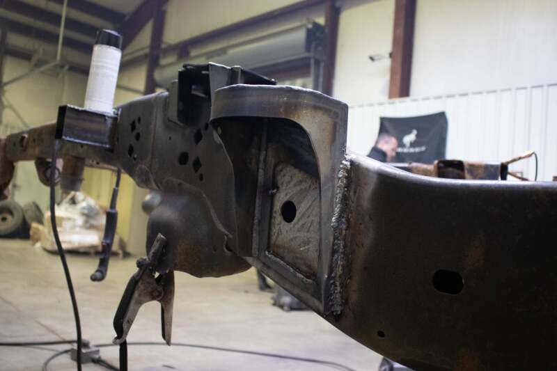 RustBuster RB7019L Rear Cab Mount Left Side